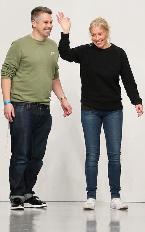 The Dynamic Duo, Catherine Teatum and Rob Jones.